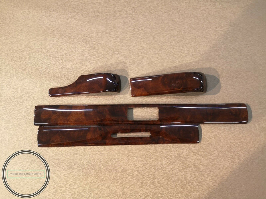 Mercedes Wood Dashboard Trim Set fits LHD C123 S123 W123 Burlwood