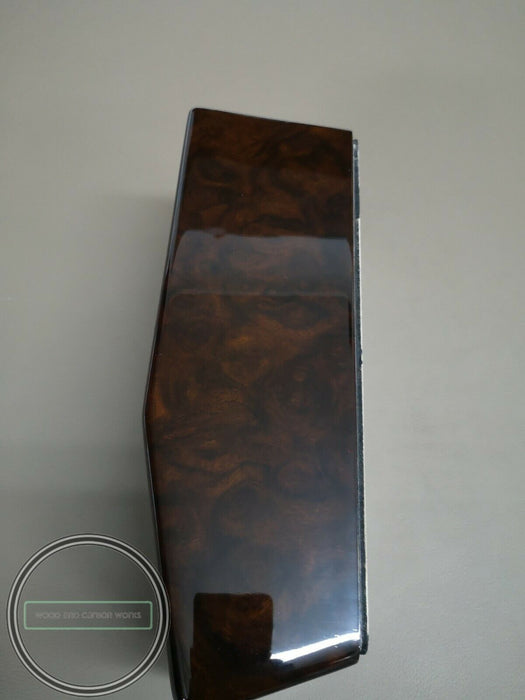 Mercedes W126 Box Wood Trim Burlwood Cassette Box for W126 SEC