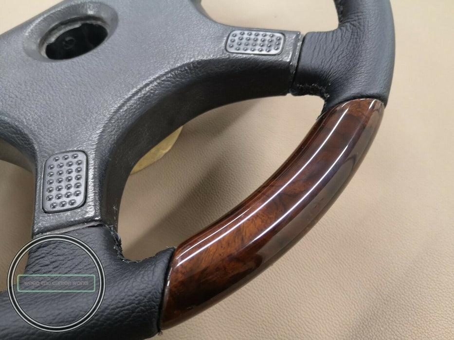 BMW E32 e30 e34 wood steering wheel BMW 7 Serie Burled Walnut