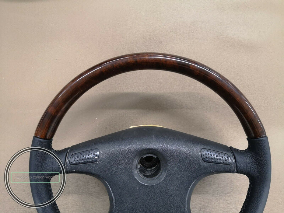 BMW E32 e30 e34 wood steering wheel BMW 7 Serie Burled Walnut