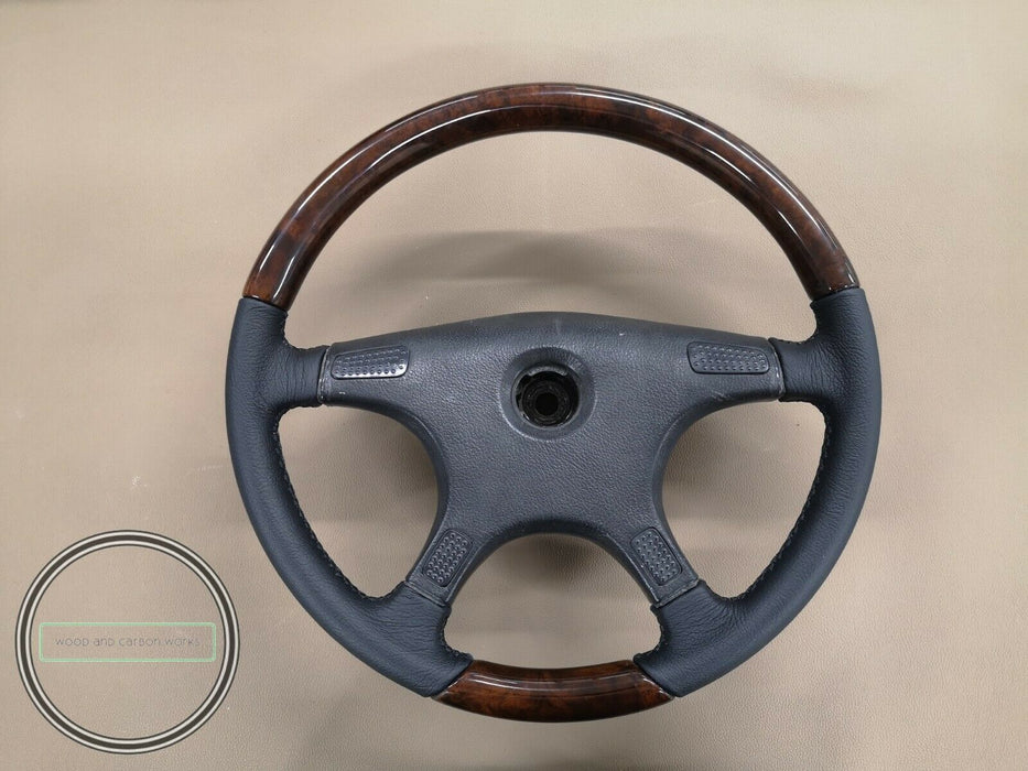 BMW E32 e30 e34 wood steering wheel BMW 7 Serie Burled Walnut
