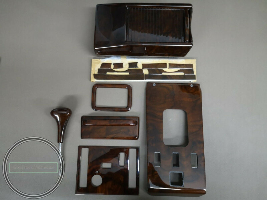 Mercedes R107 SL Wood Trim Burlwood 560SL 380SL 300SL Wood Trim Burled Walnut