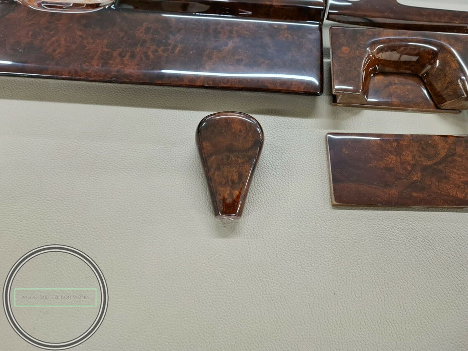 24 Pieces Mercedes W108 Wood Trim Set interior W109 Burled Walnut 300SEL 280SE