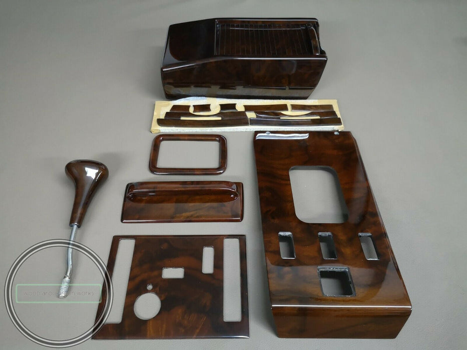 Mercedes R107 SL Wood Trim Burlwood 560SL 380SL 300SL Wood Trim Burled Walnut