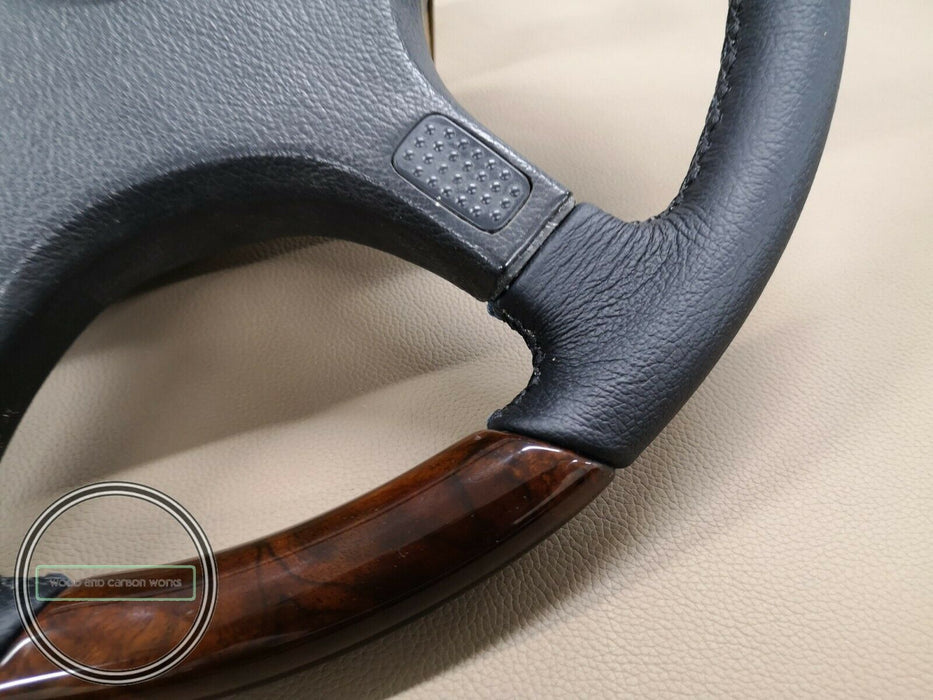 BMW E32 e30 e34 wood steering wheel BMW 7 Serie Burled Walnut