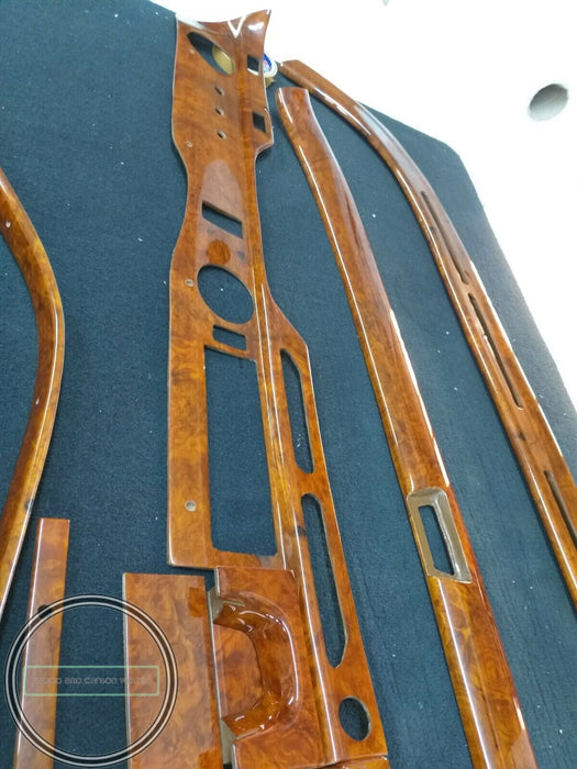 Mercedes Wood Trim Set for w108 interior W109 LIGHT BURLED 250S 300SEL 280SE