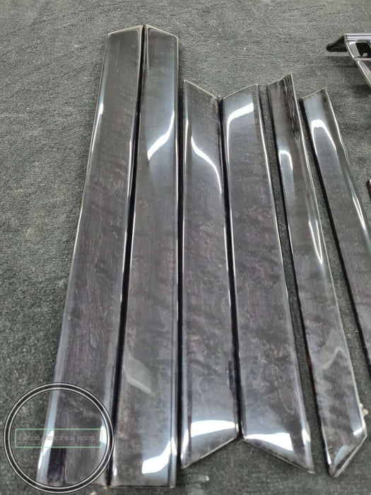 Mercedes W124 Wood Trim set W124 300 w124 500E MERCEDES 300Ce Black Birdeye