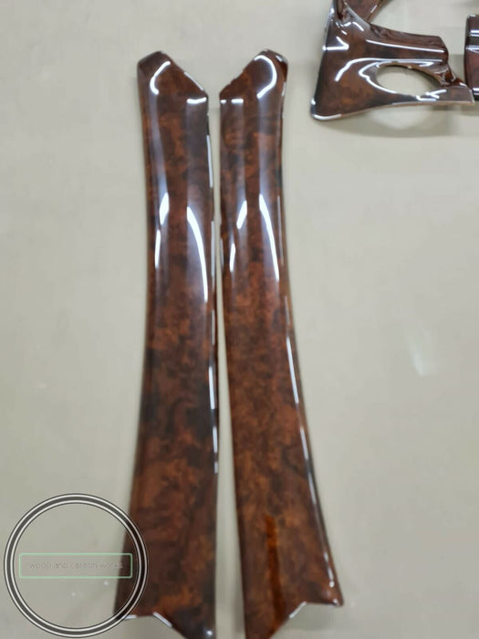 24 Pieces Mercedes W108 Wood Trim Set interior W109 Burled Walnut 300SEL 280SE