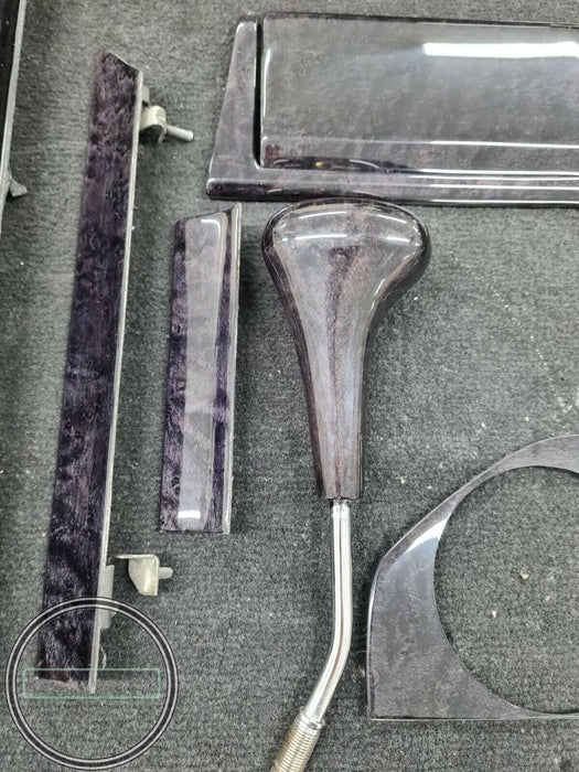 Mercedes W124 Wood Trim set W124 300 w124 500E MERCEDES 300Ce Black Birdeye