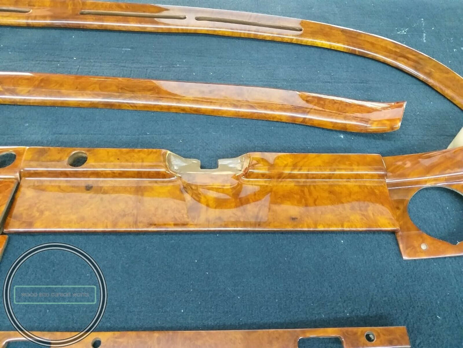 Mercedes Wood Trim Set for w108 interior W109 LIGHT BURLED 250S 300SEL 280SE