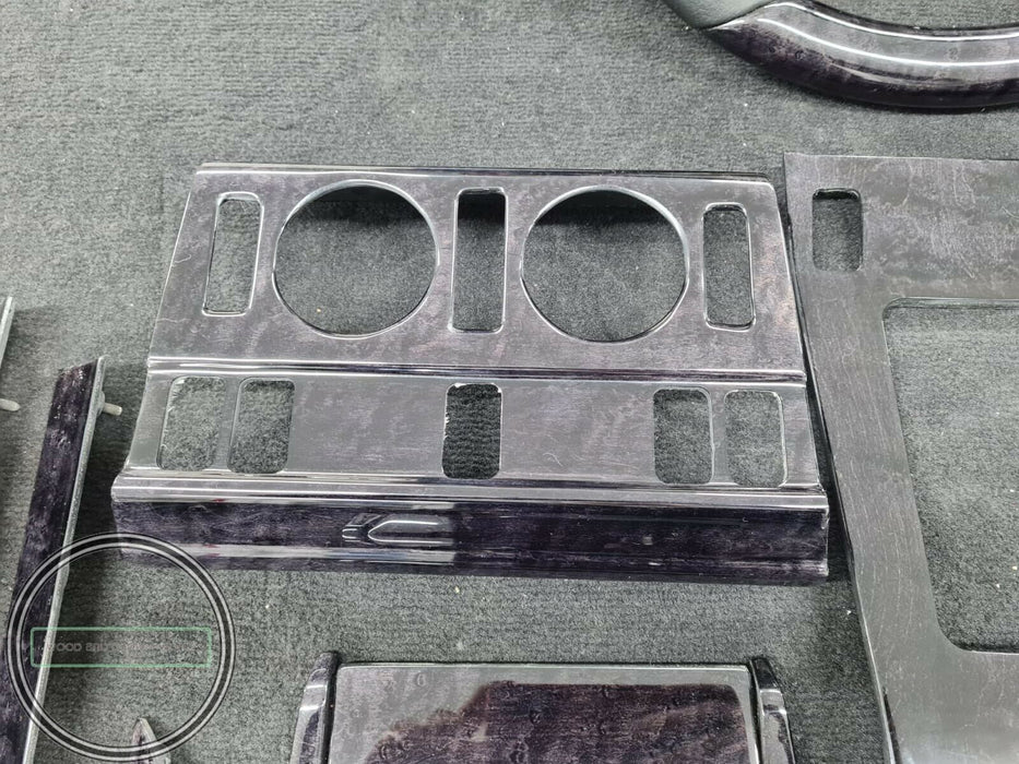 Mercedes W124 Wood Trim set W124 300 w124 500E MERCEDES 300Ce Black Birdeye