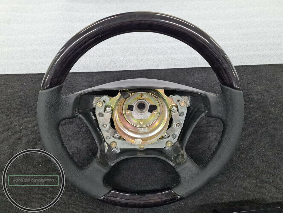 Mercedes W124 Wood Trim set W124 300 w124 500E MERCEDES 300Ce Black Birdeye