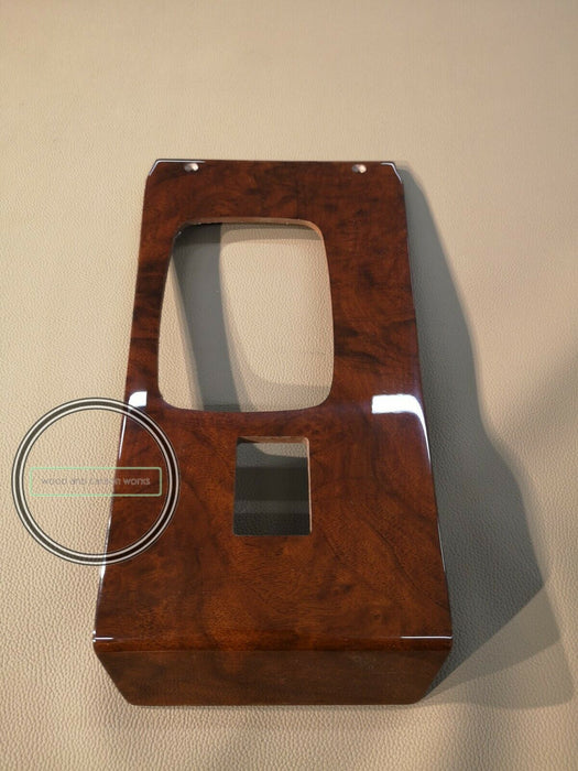 Mercedes R107 SL Center Console Gear Shift Wood Trim Burlwood 560SL