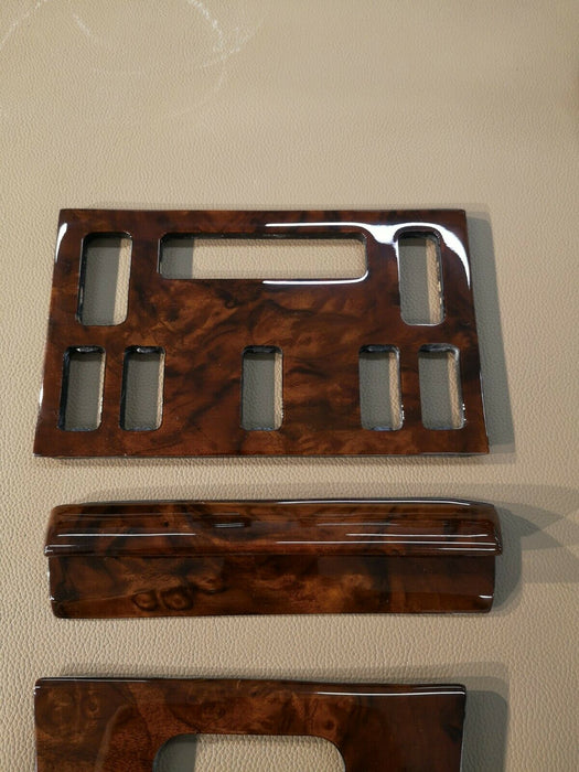 RHD Mercedes W126 WOOD TRIM SET 300SE 560se 500sel 500se Burlwood Burled Walnut