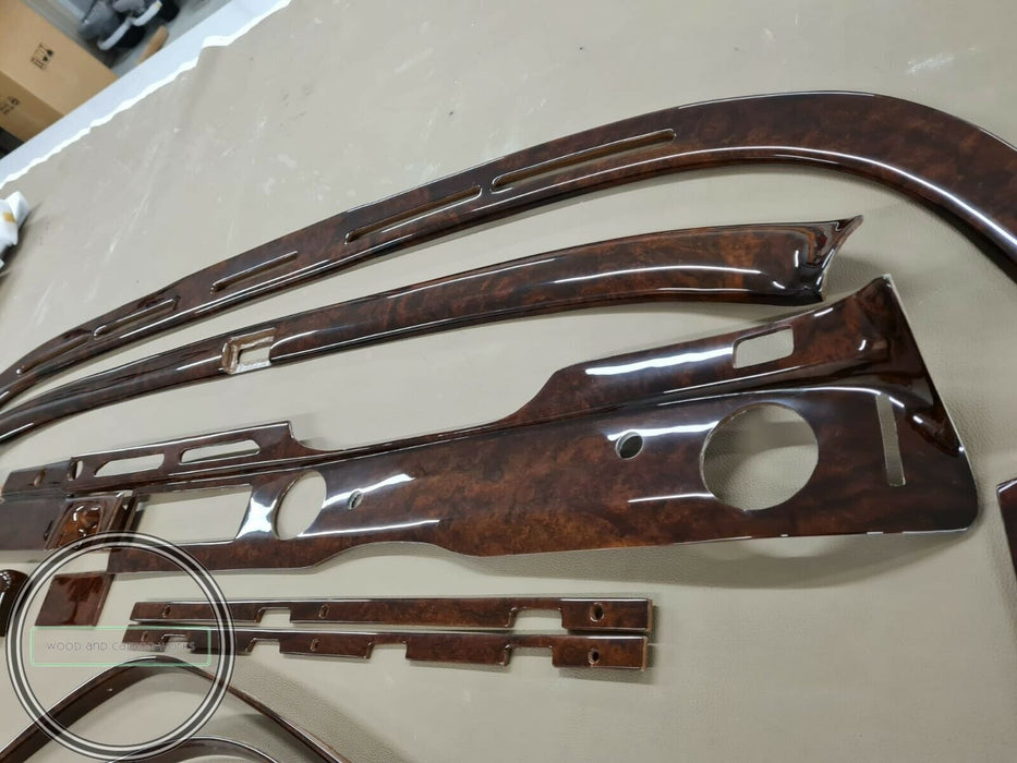 RHD Mercedes W108 Wood Trim Set interior W109 Burled Walnut 300SEL 280SE