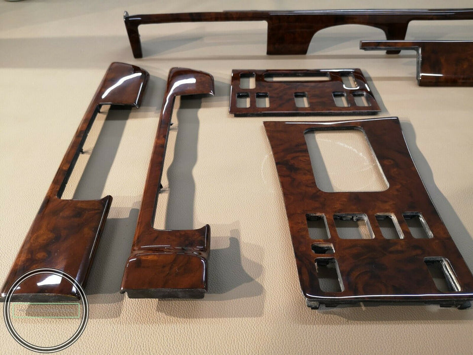 RHD Mercedes W126 WOOD TRIM SET 300SE 560se 500sel 500se Burlwood Burled Walnut