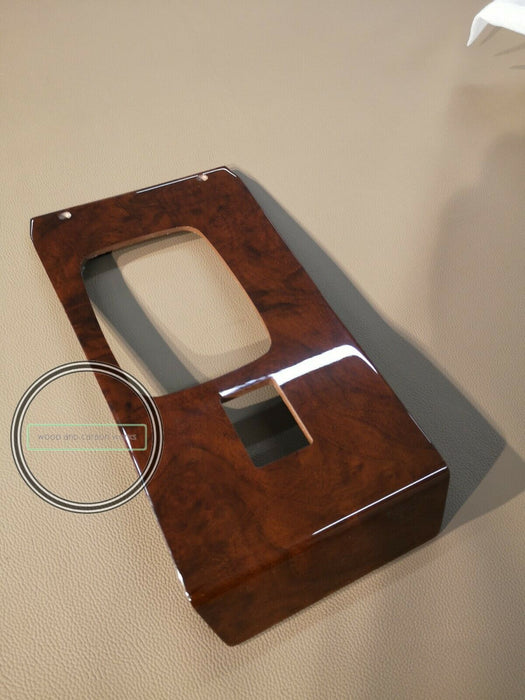Mercedes R107 SL Center Console Gear Shift Wood Trim Burlwood 560SL
