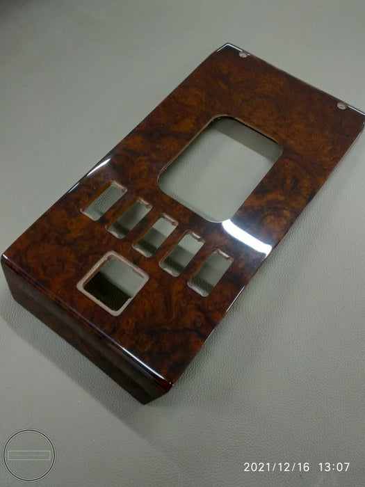Mercedes R107 SL Center Console Gear Shift Wood Trim Burlwood 560SL