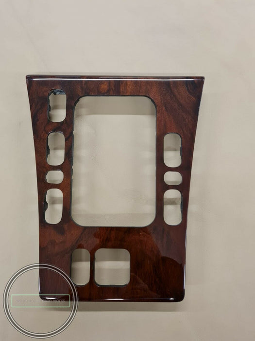 Mercedes w210 CENTER CONSOLE Wood Trim elegance  center BURLED WALNUT BURLWOOD