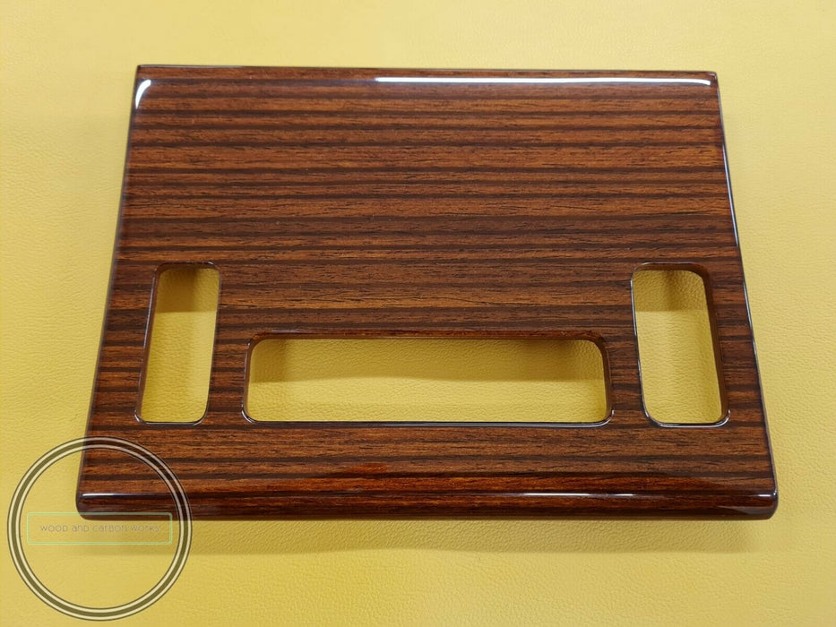 Mercedes R107 SL Wood Trim Zebrano Climate Panel SLC MERCEDES 8 BUTTONS
