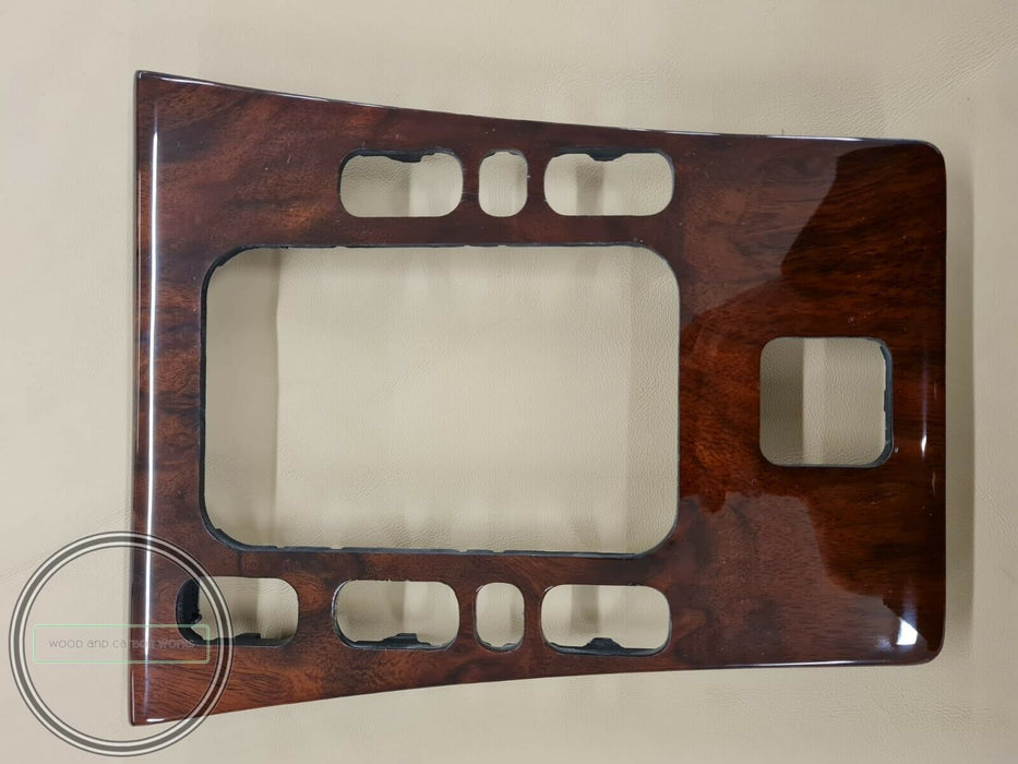Mercedes w210 CENTER CONSOLE Wood Trim center BURLED WALNUT BURLWOOD
