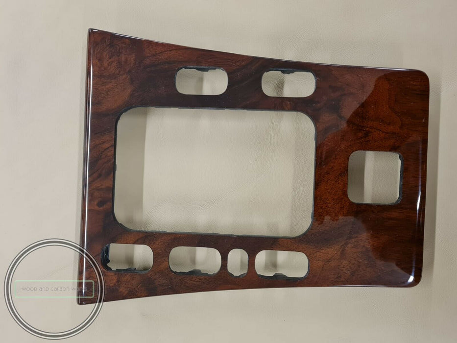 Mercedes w210 CENTER CONSOLE Wood Trim center BURLED WALNUT BURLWOOD