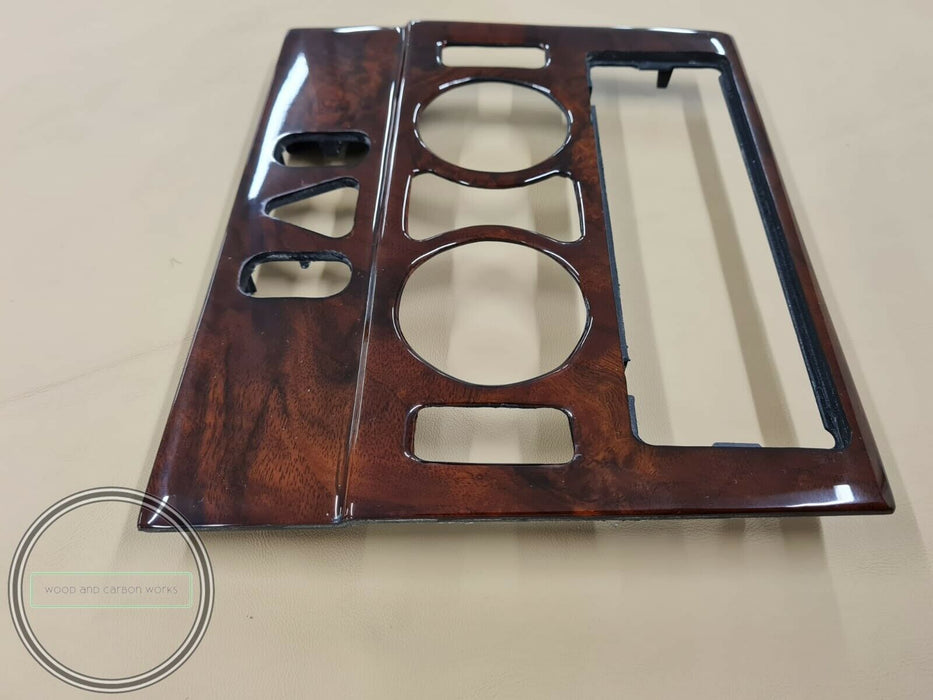 Mercedes W210 Climate Panel Console Center Walnut Burl Wood