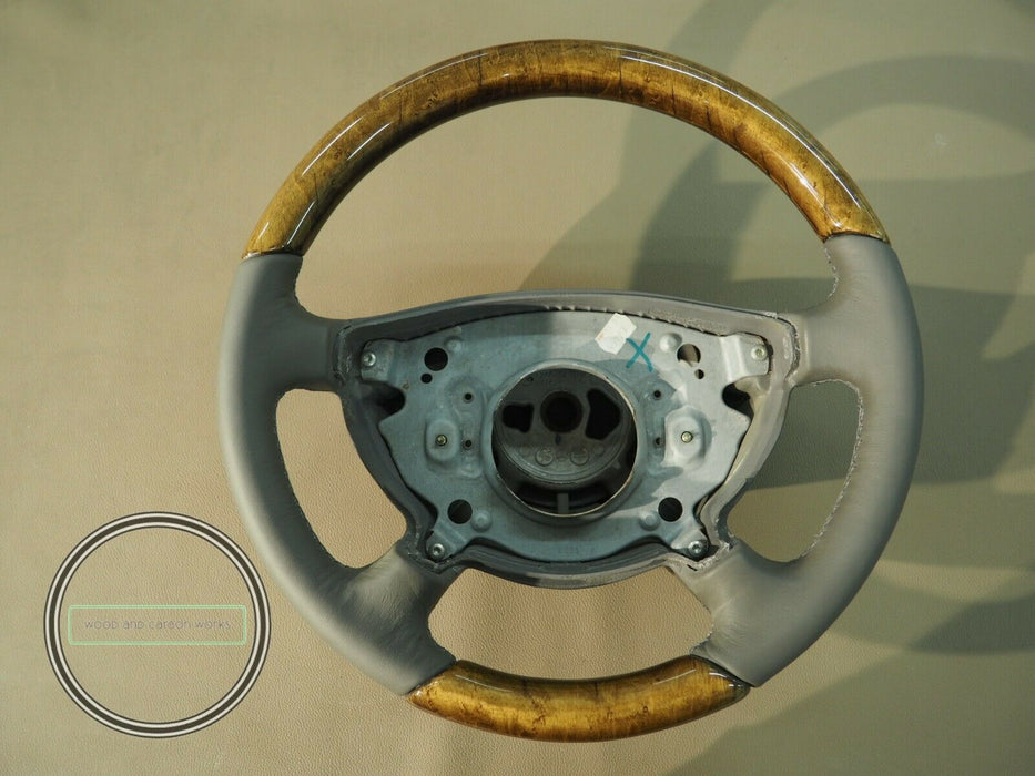 Mercedes Wood Steering Wheel for W211 E CLASS E320 E500 Chestwood 03-06