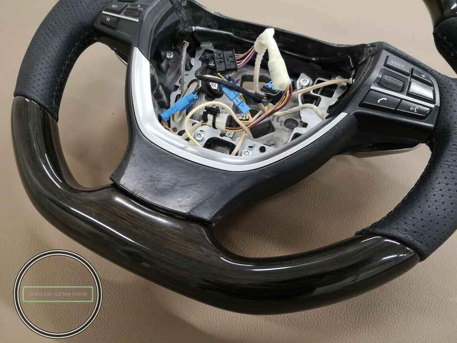 BMW F10 F11 F30 F82 Wood Steering Wheel 530i 640 M5 M6 M7 F1 SHIFT