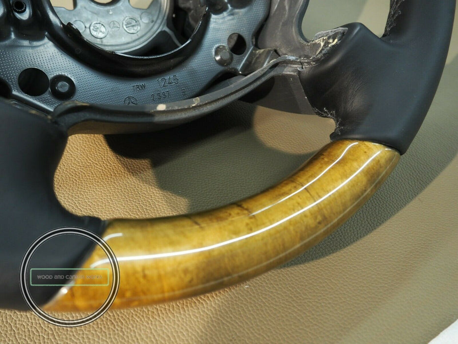 Mercedes Wood Steering Wheel for R230 W219 W209 w211 CLK for Facelift CHESTWOOD