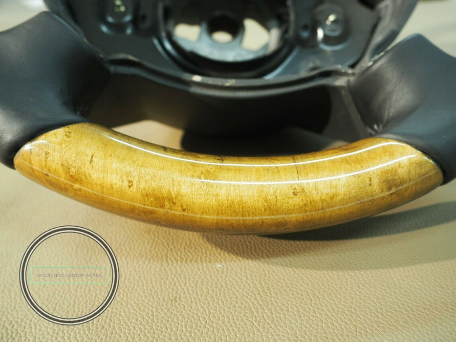 Mercedes Wood Steering Wheel for R230 W219 W209 w211 CLK for Facelift CHESTWOOD