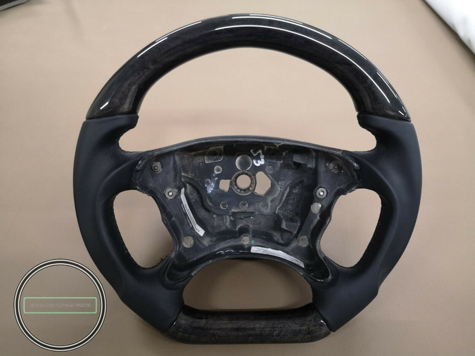 Mercedes AMG Wood Steering Wheel for R230 W219 W209 w211 CLK for Facelift models