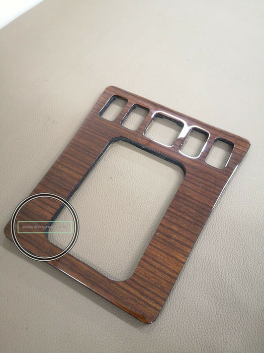 Mercedes Benz Wood Trim for W201 Zebrano Wood Center Console Shift Bezel