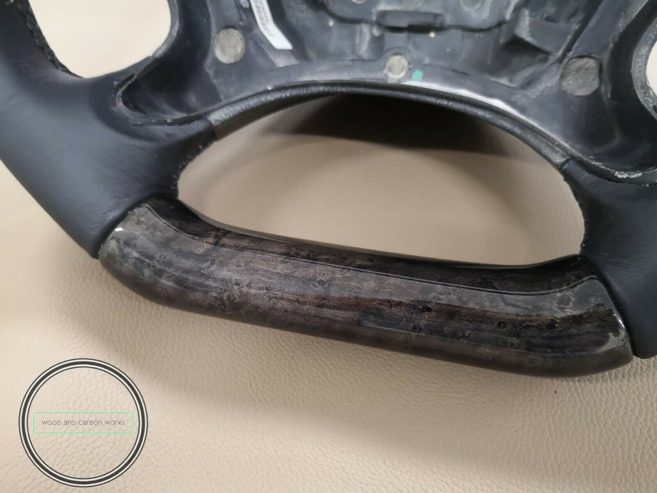 Mercedes AMG Wood Steering Wheel for R230 W219 W209 w211 CLK for Facelift models