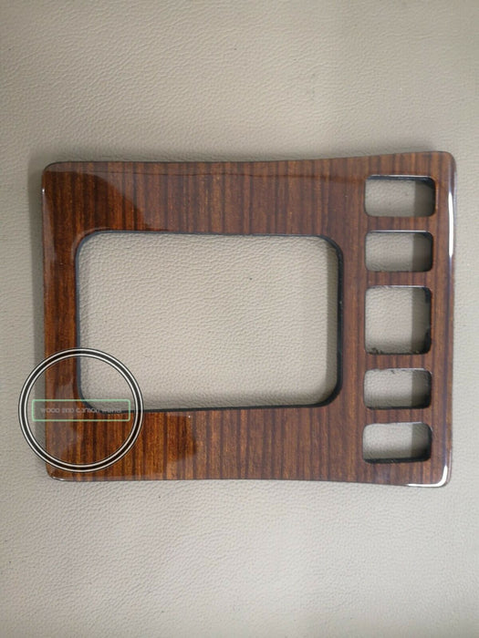 Mercedes Benz Wood Trim for W201 Zebrano Wood Center Console Shift Bezel