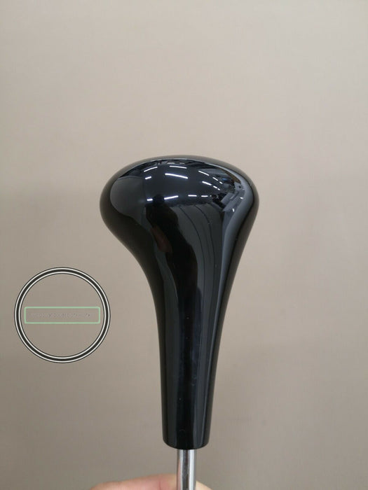 MERCEDES GEAR SHIFT KNOB FOR W123 AUTOMATIC Piano black WITH LOGO