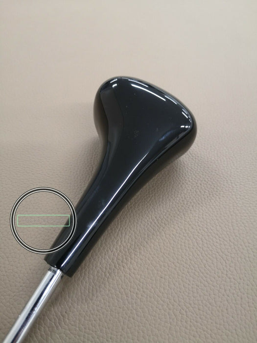 MERCEDES GEAR SHIFT KNOB FOR W123 AUTOMATIC Piano black WITH LOGO
