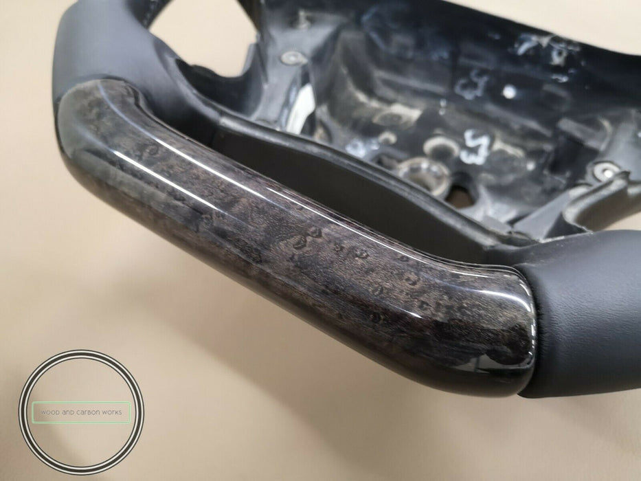 Mercedes AMG Wood Steering Wheel for R230 W219 W209 w211 CLK for Facelift models