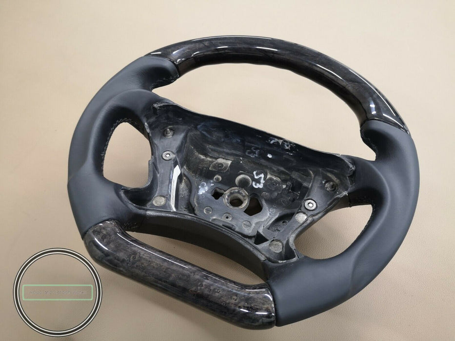 Mercedes AMG Wood Steering Wheel for R230 W219 W209 w211 CLK for Facelift models