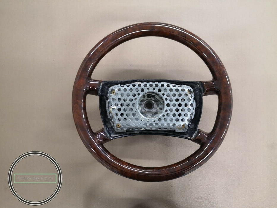 Mercedes Steering Wheel FULL WOOD Burled Walnut FOR R107 W201 W124 W126