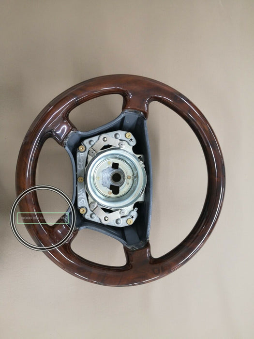Mercedes Benz Steering Wheel FOR R129 w124 w140 w202 w208 w210 Burled Walnut
