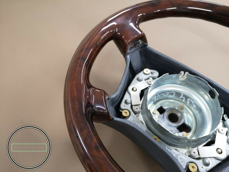 Mercedes Benz Steering Wheel FOR R129 w124 w140 w202 w208 w210 Burled Walnut