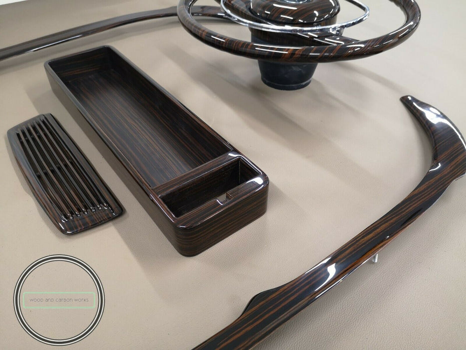 Mercedes benz W113 280sl 250sl 230sl Pagoda Wood Trim Set with Steering Wheel