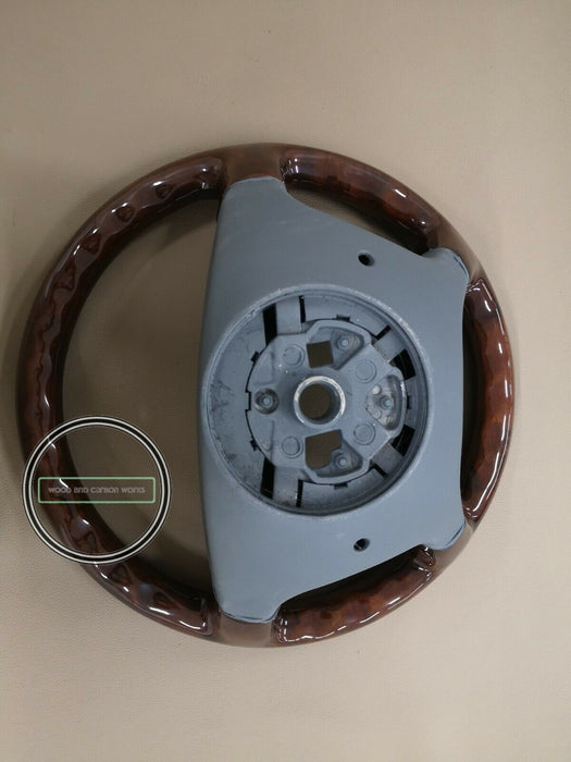 Mercedes Benz Steering Wheel FOR R129 w124 w140 w202 w208 w210 Burled Walnut