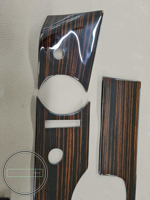 Mercedes W114 W115 WOOD TRIM Ebony 1973-1976 Stick shift gear only
