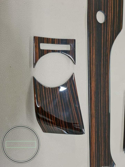 Mercedes W114 W115 WOOD TRIM Ebony 1973-1976 Stick shift gear only