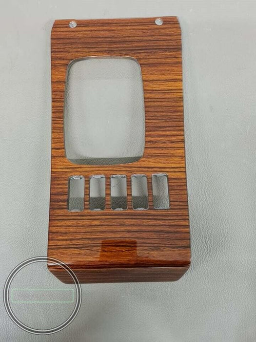 Mercedes R107 SL Center Console Gear Shift Wood Trim Zebrano