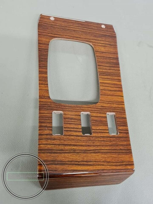 Mercedes R107 SL Center Console Gear Shift Wood Trim Zebrano