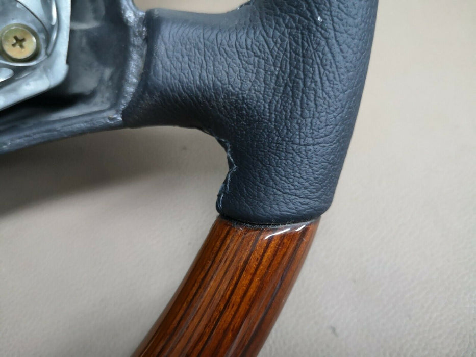 Wood Steering Wheel for Mercedes Benz W123 W116 W126 W201 ZEBRANO