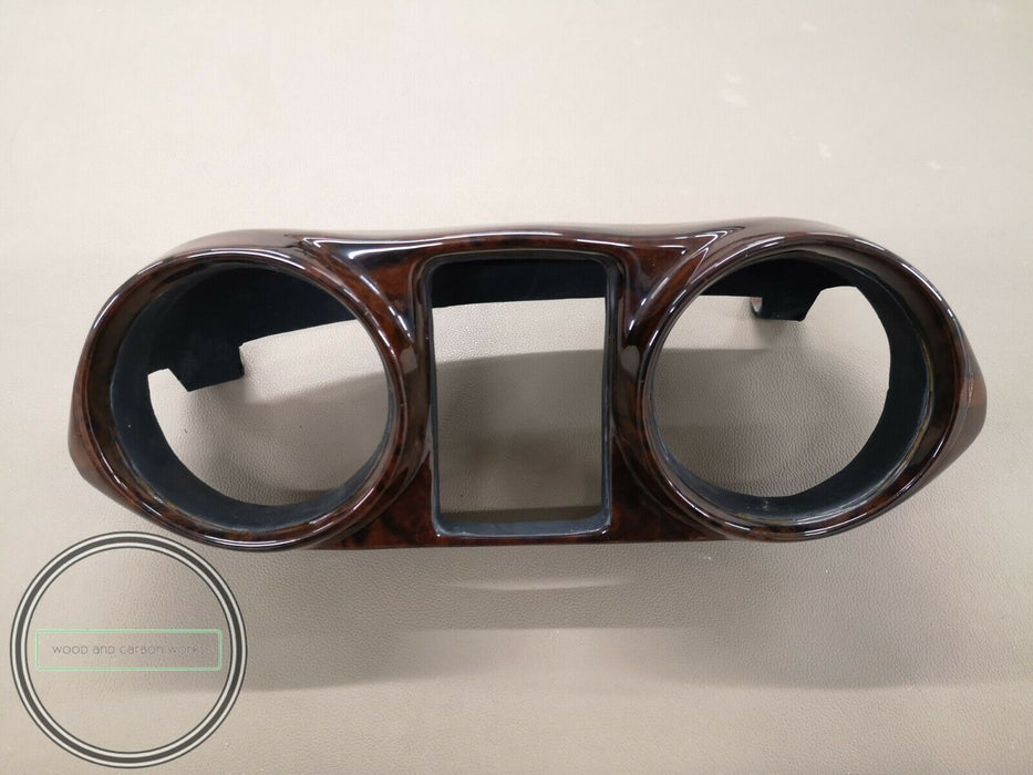 Mercedes W111 WOOD Coupe Cabriolet Wood Speedometer Gauge Case Housing Dashboard
